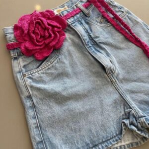 Handmade Crochet Rose Choker | 3 In One Choker